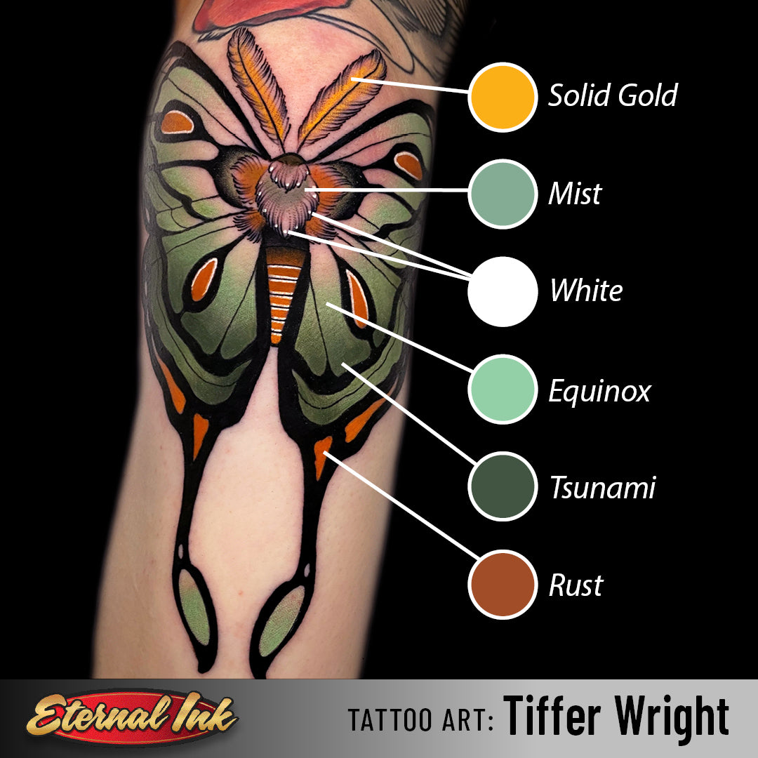 Tiffer Wright Color Maps - Eternal Tattoo Ink