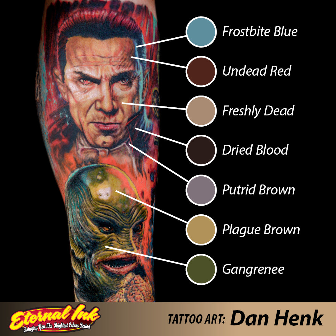 Dan Henk Color Maps Eternal Tattoo Ink
