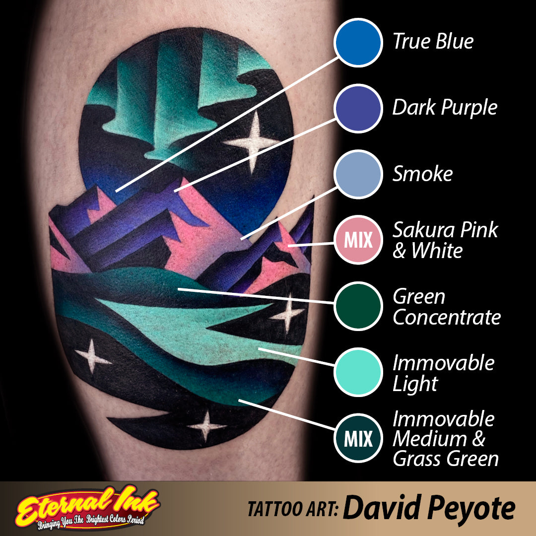 David Cote Color Maps - Eternal Tattoo Ink