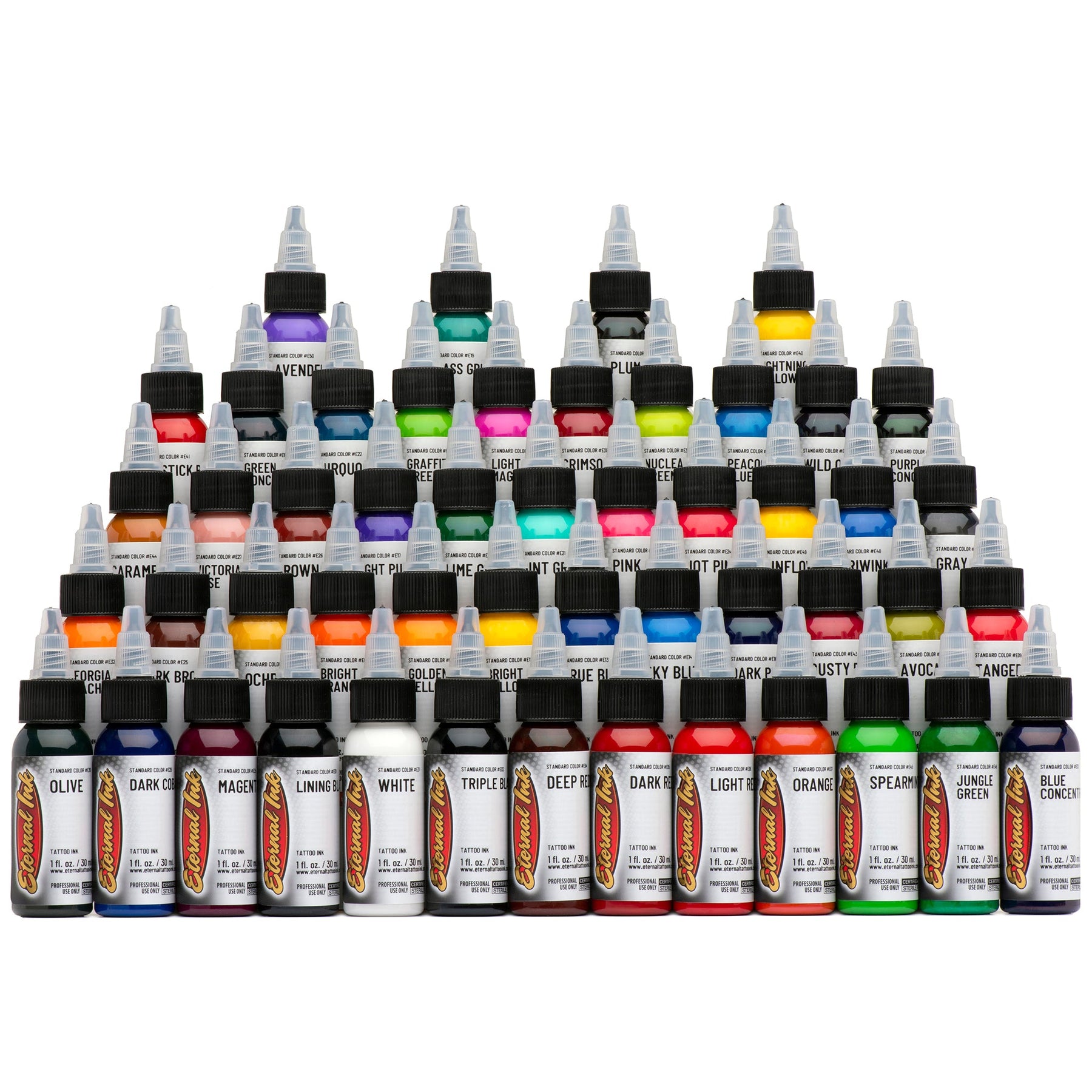 Eternal Ink Mint Standard Sets - Eternal Tattoo Ink