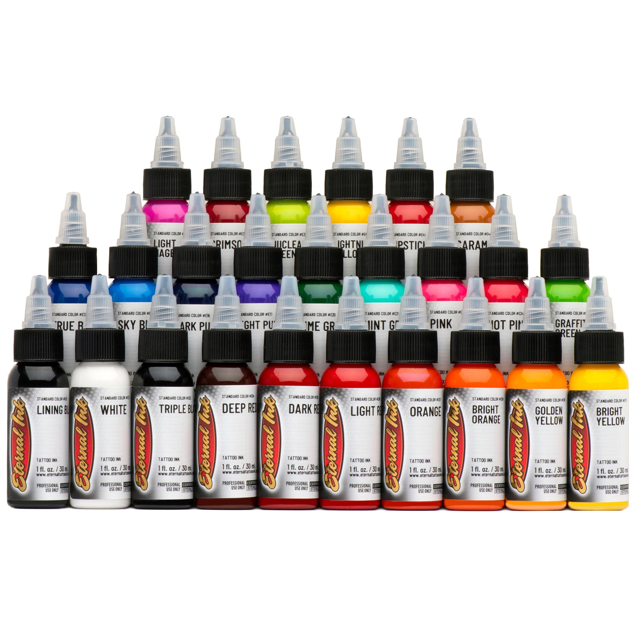 Standard Sets - Eternal Tattoo Ink